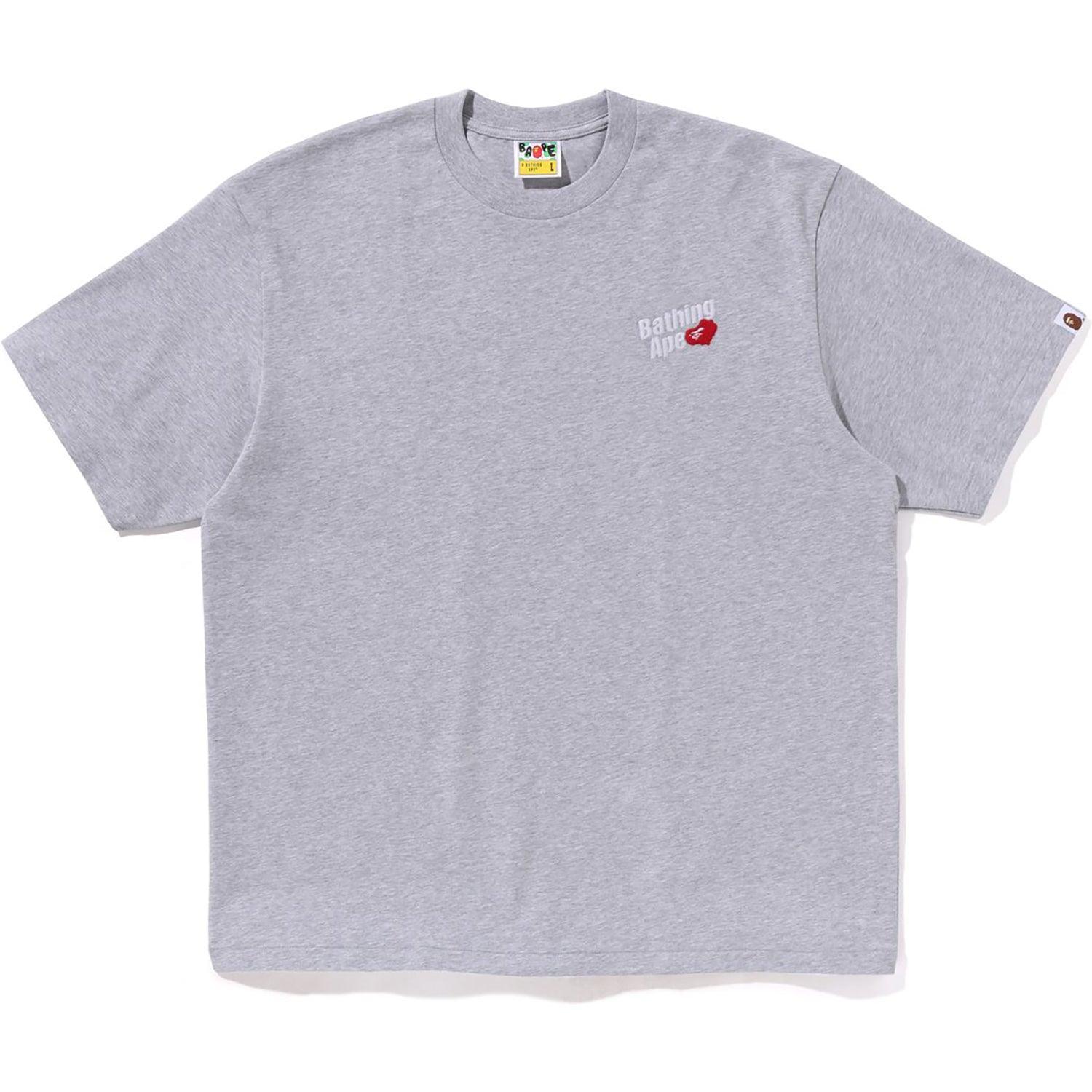 BAPE MENS A BATHING APE LOGO RELAXED FIT TEE Male Product Image