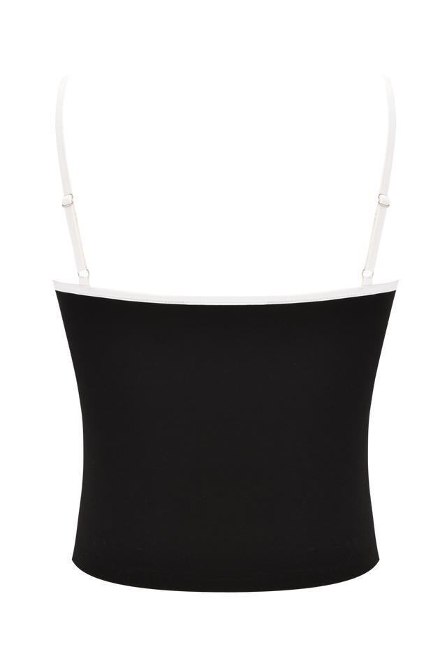 SHAYLA TANK - BLACK Product Image