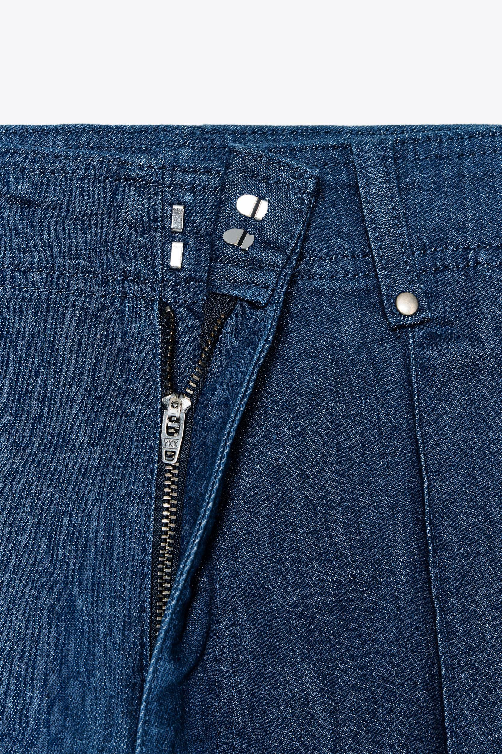ZW COLLECTION HIGH WAIST WIDE LEG JEANS Product Image