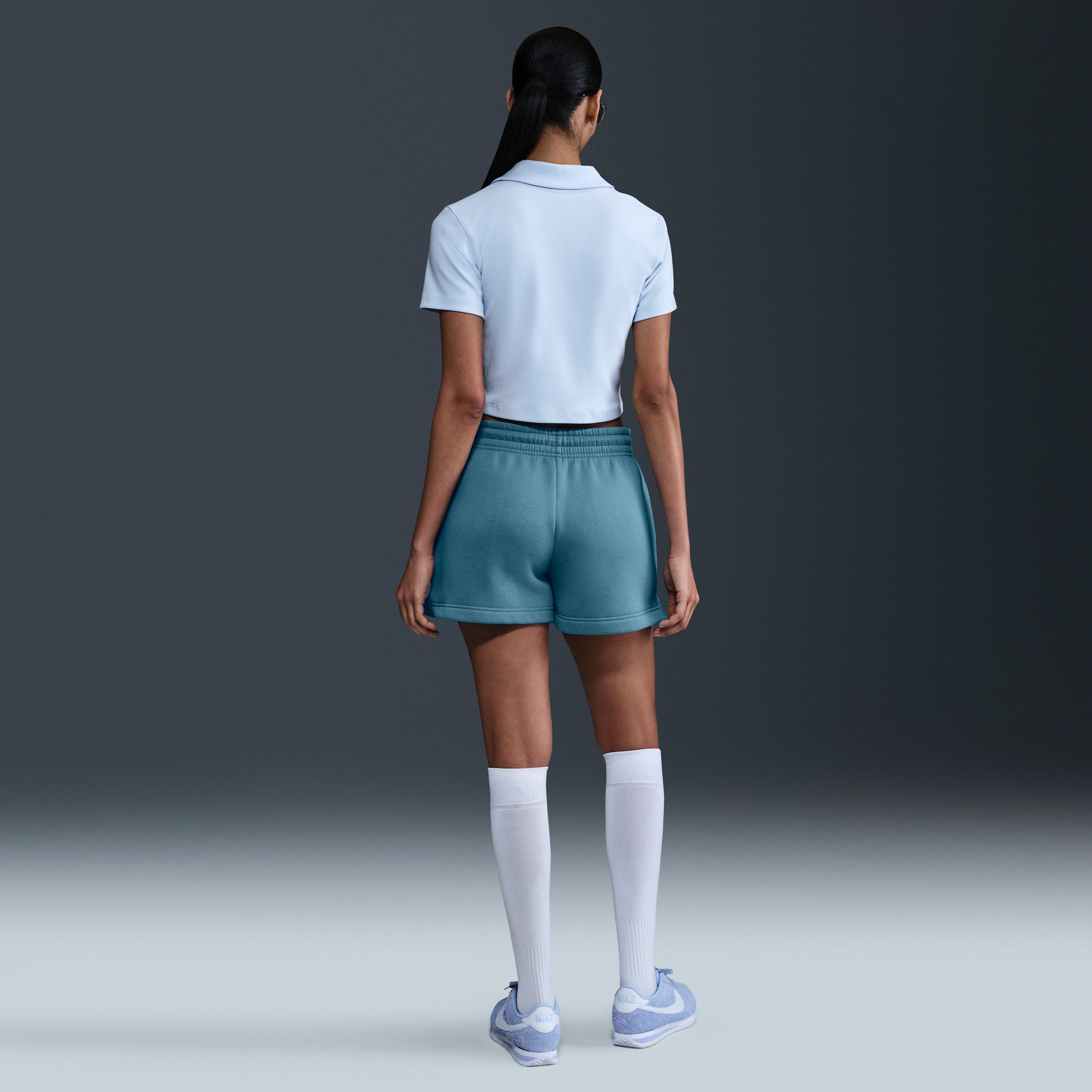Women's Nike Sportswear Phoenix Fleece Mid-Rise 4" Shorts Product Image