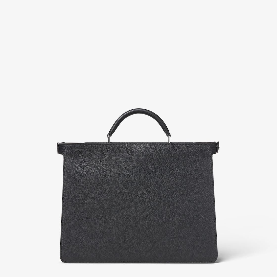 Peekaboo ISeeU MediumBlack leather bag Product Image