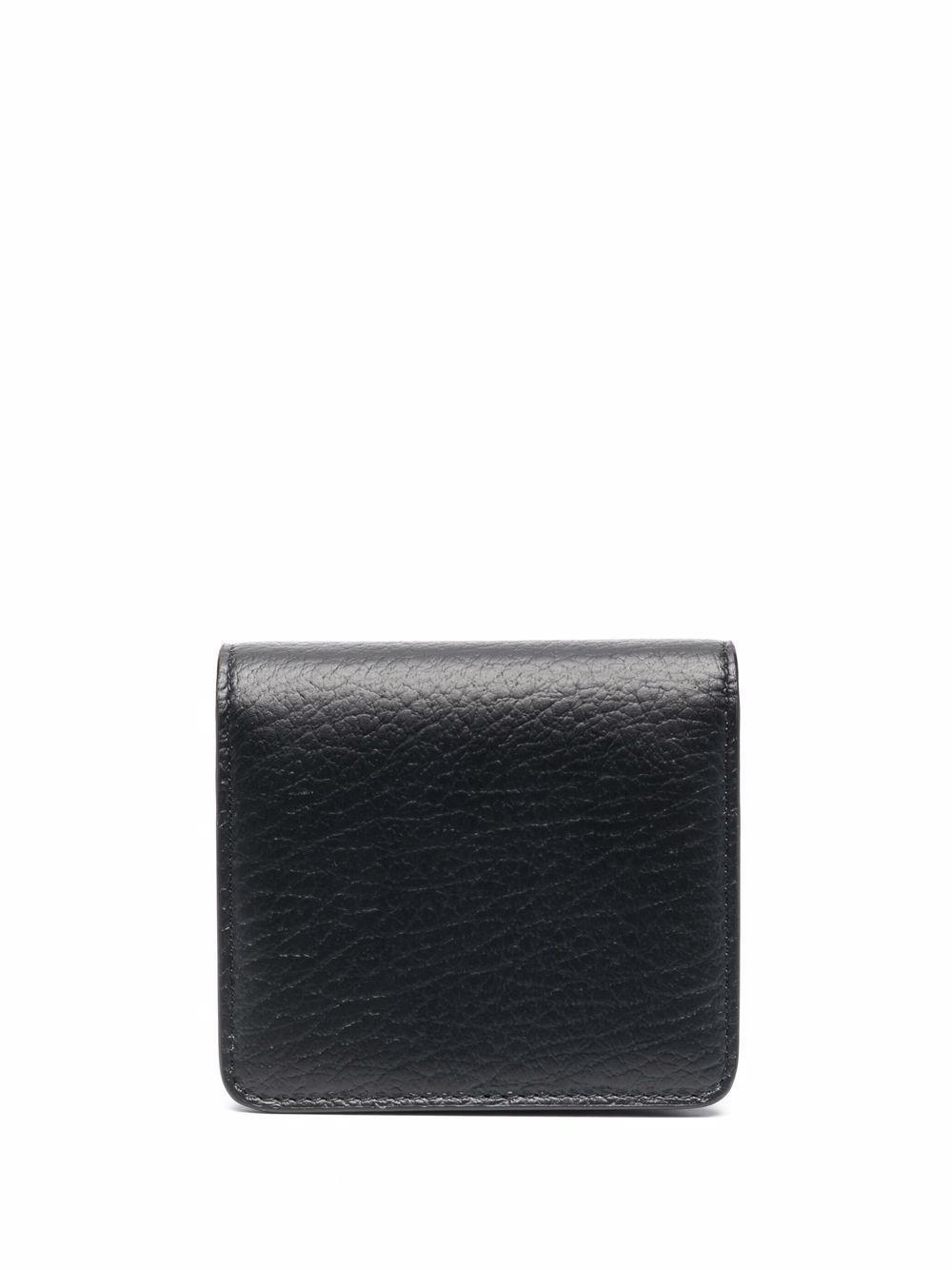 four-stitch leather chain wallet Product Image