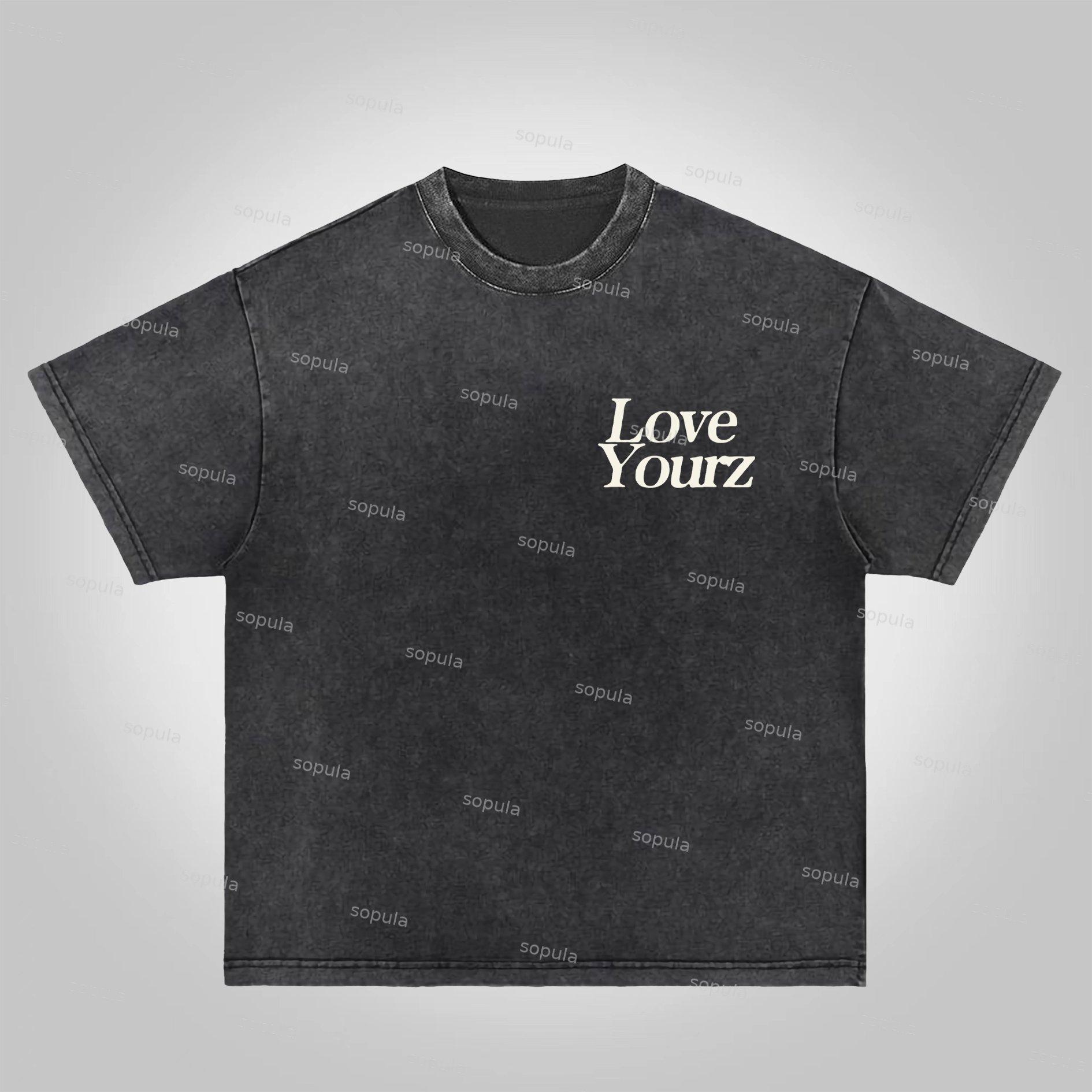 Sopula No Such Thing As, A Life That's Better Than Yourz Acid Washed T-Shirt Product Image