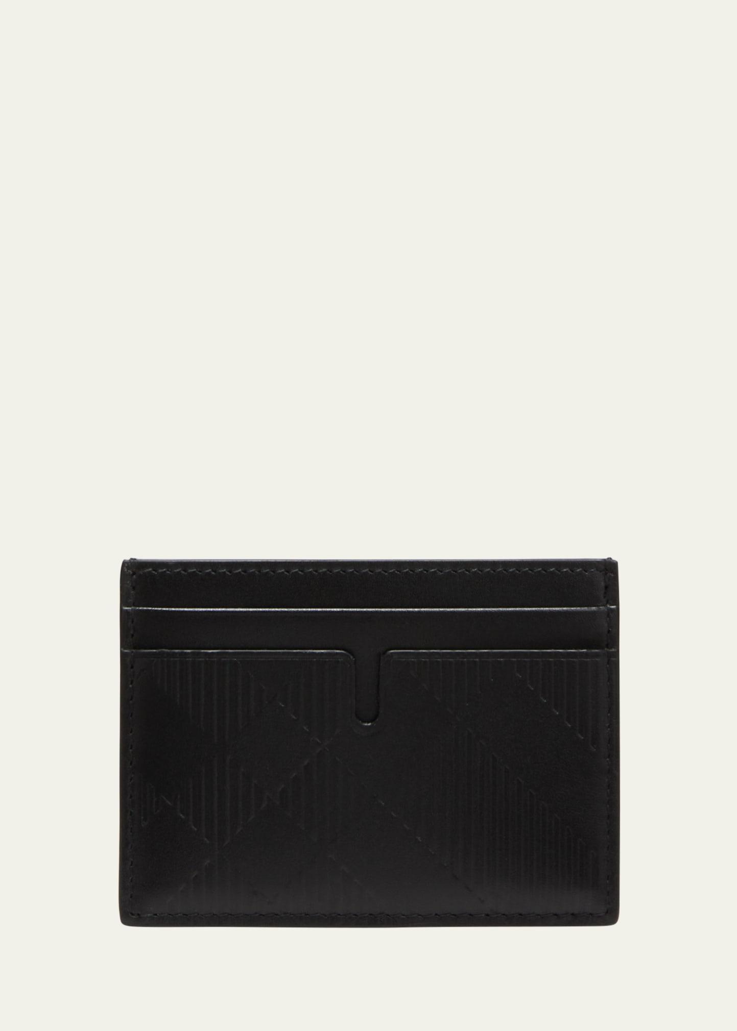 Womens Intrecciato Leather Cardholder Product Image