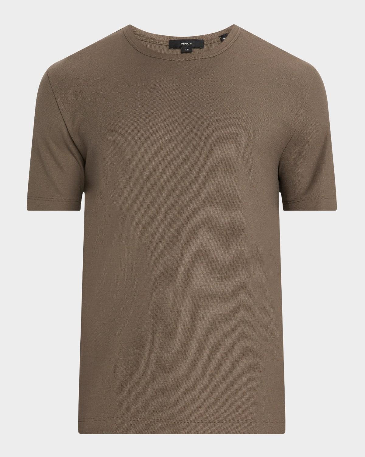 Mens Cotton Crewneck T-Shirt Product Image