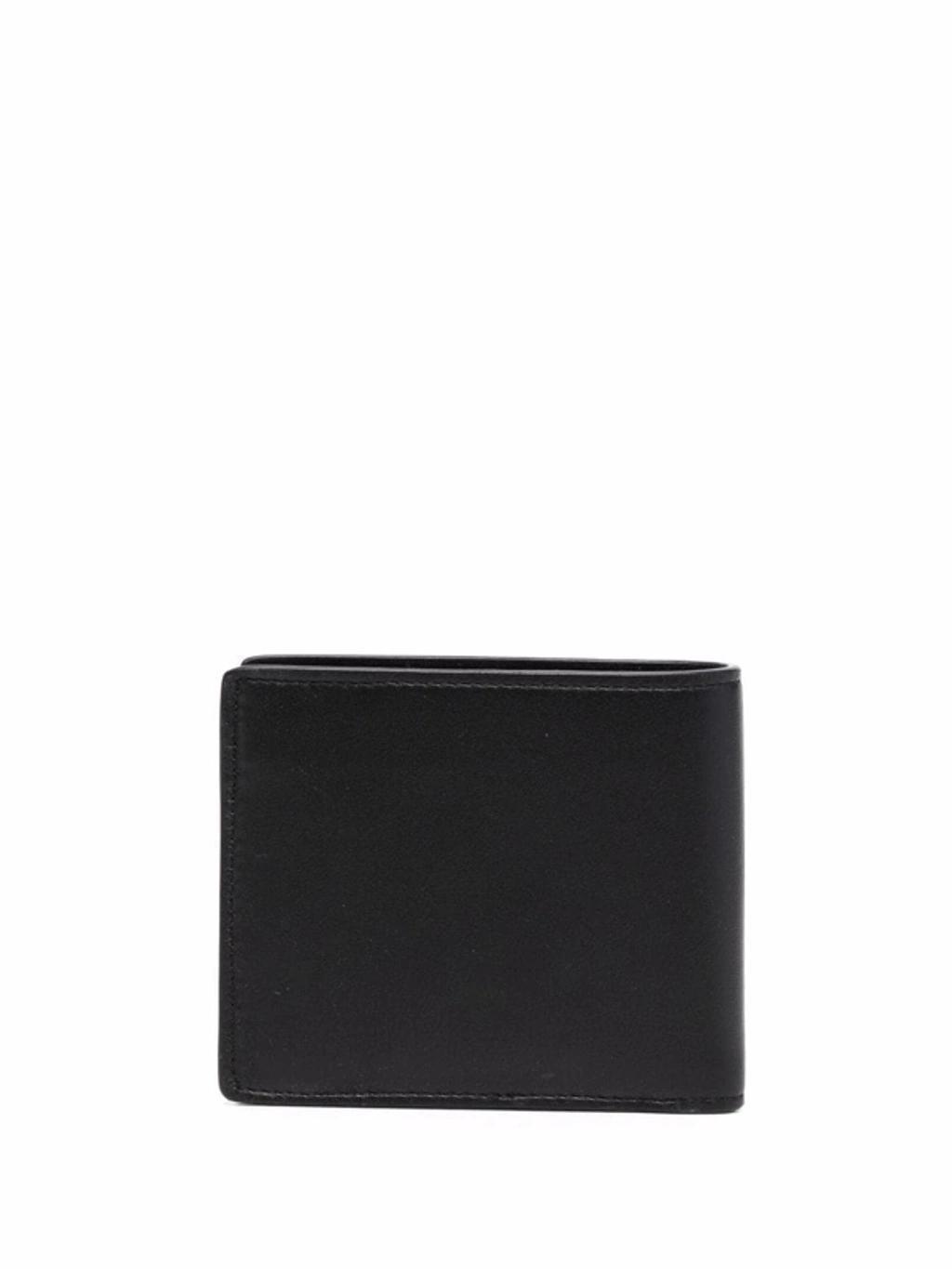 FERRAGAMO Logo-stamp Leather Wallet In Black Product Image