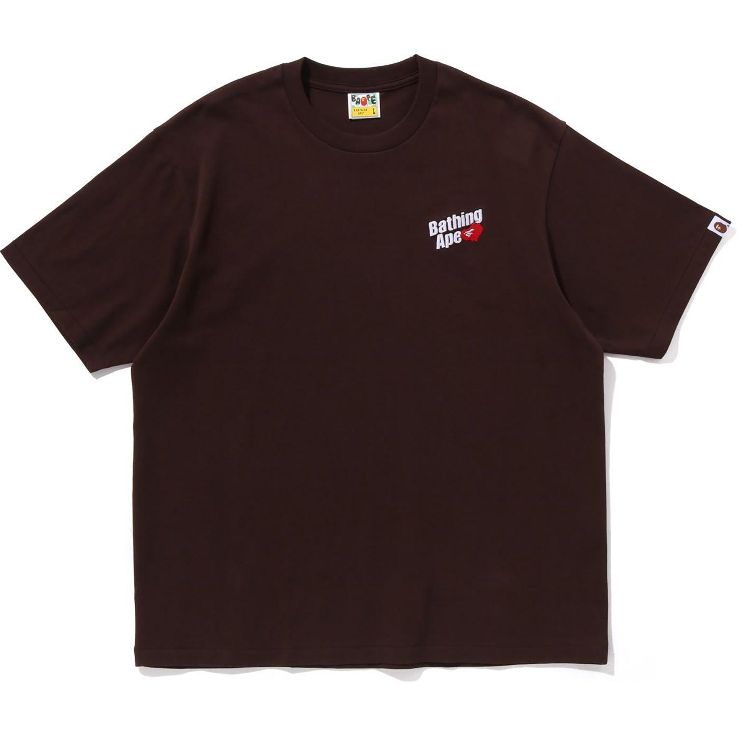 BAPE MENS A BATHING APE LOGO RELAXED FIT TEE Male Product Image