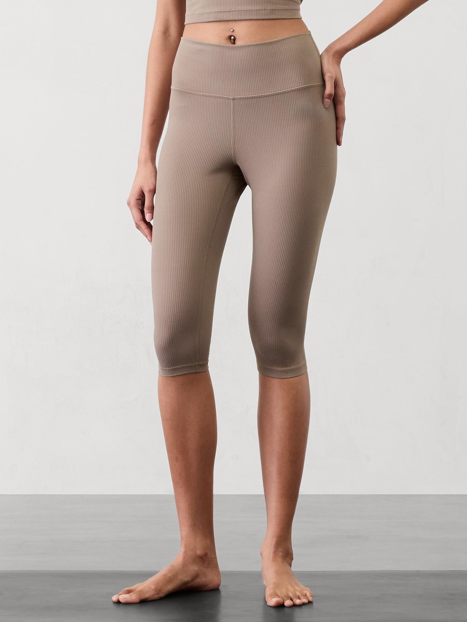 Transcend High Rise Rib Crop Legging Product Image