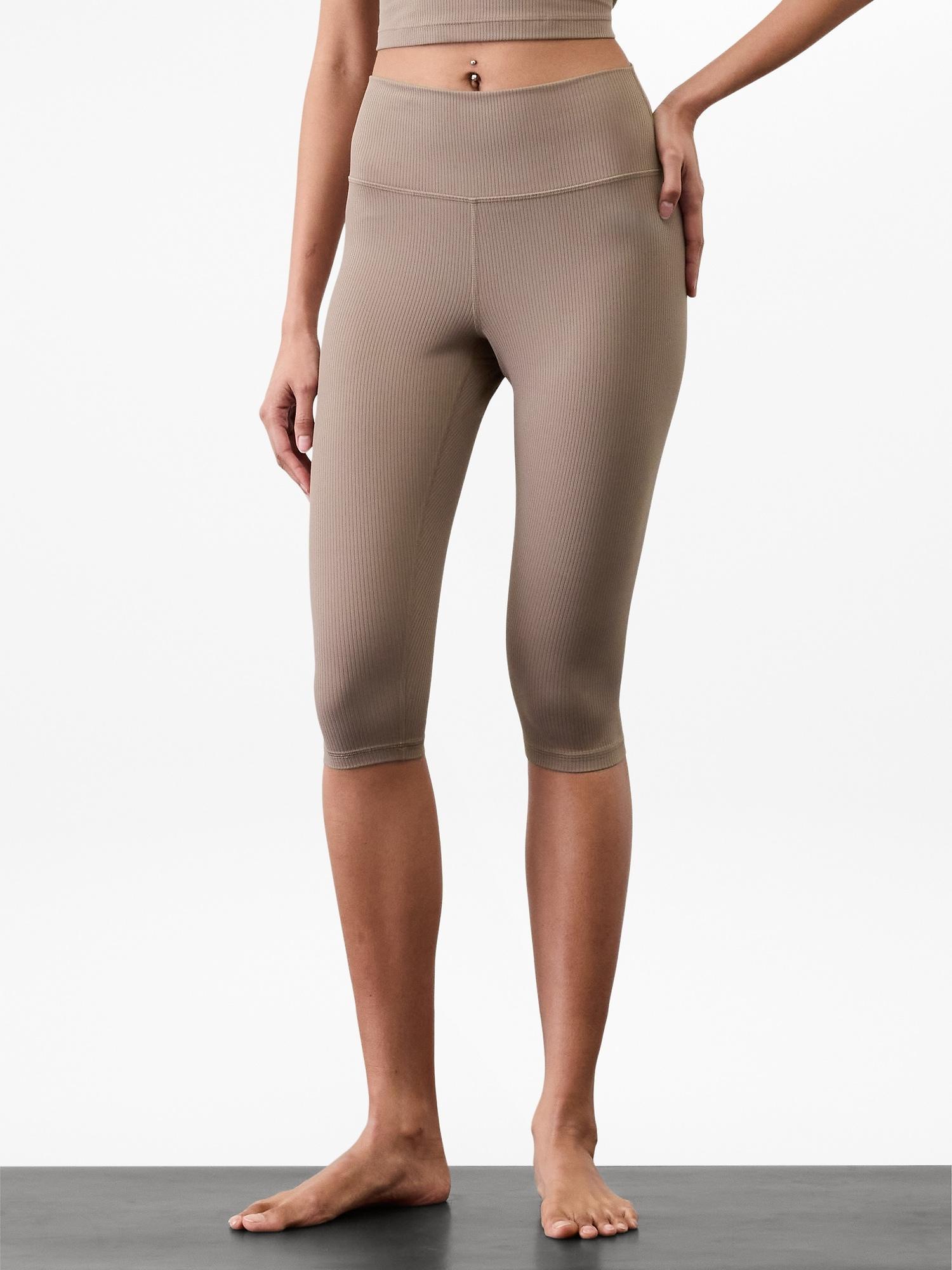Transcend High Rise Rib Crop Legging Product Image