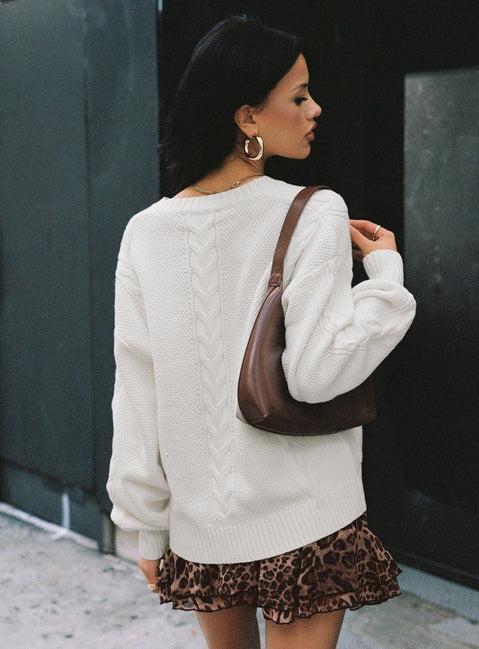 Luned Mini Skirt Leopard Product Image