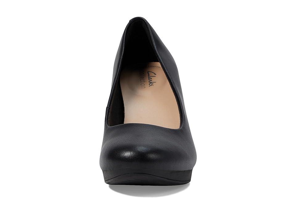 Clarks® Ambyr Joy Women's Leather Pumps, Size: 5, Black Product Image