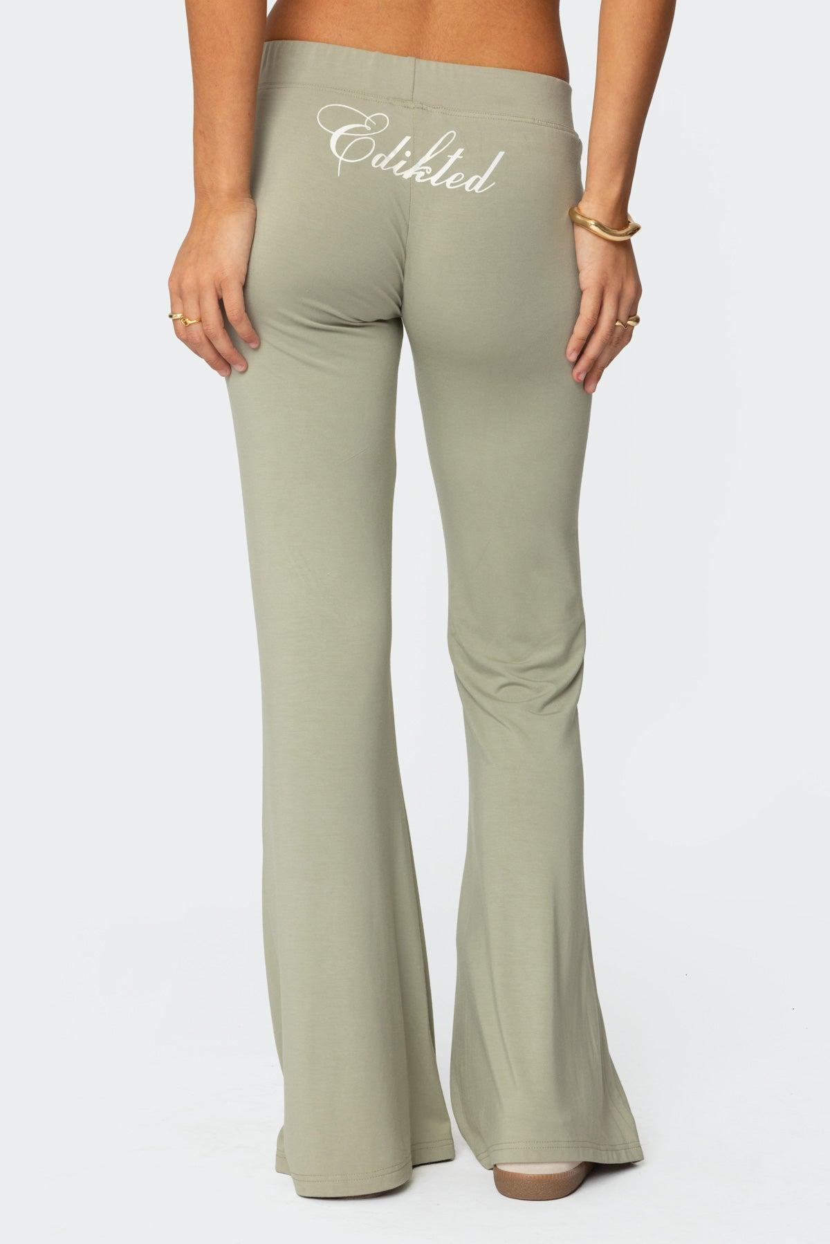 So Edikted Flared Pants Product Image