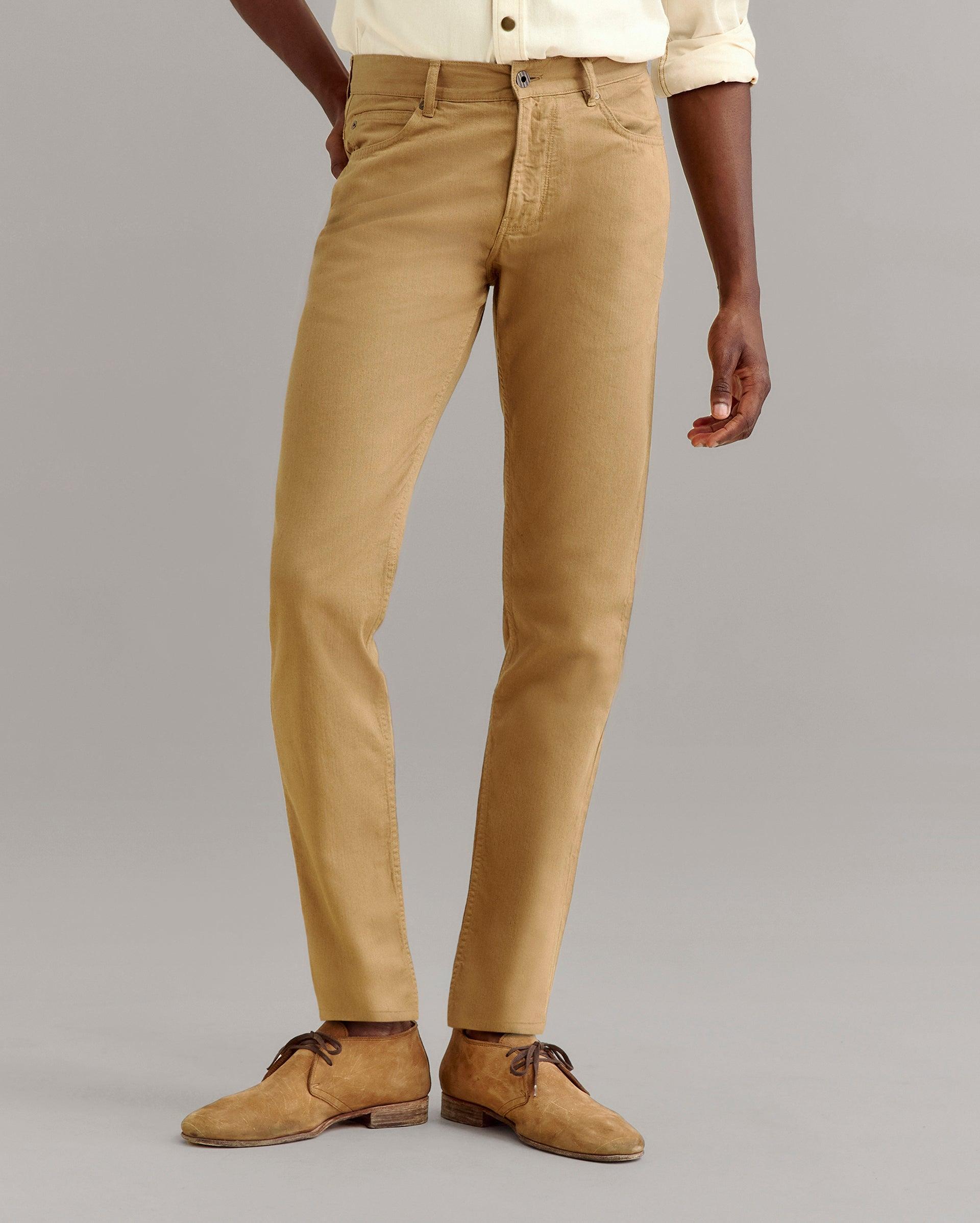 Cotton Linen 5 Pocket Pant -  Product Image