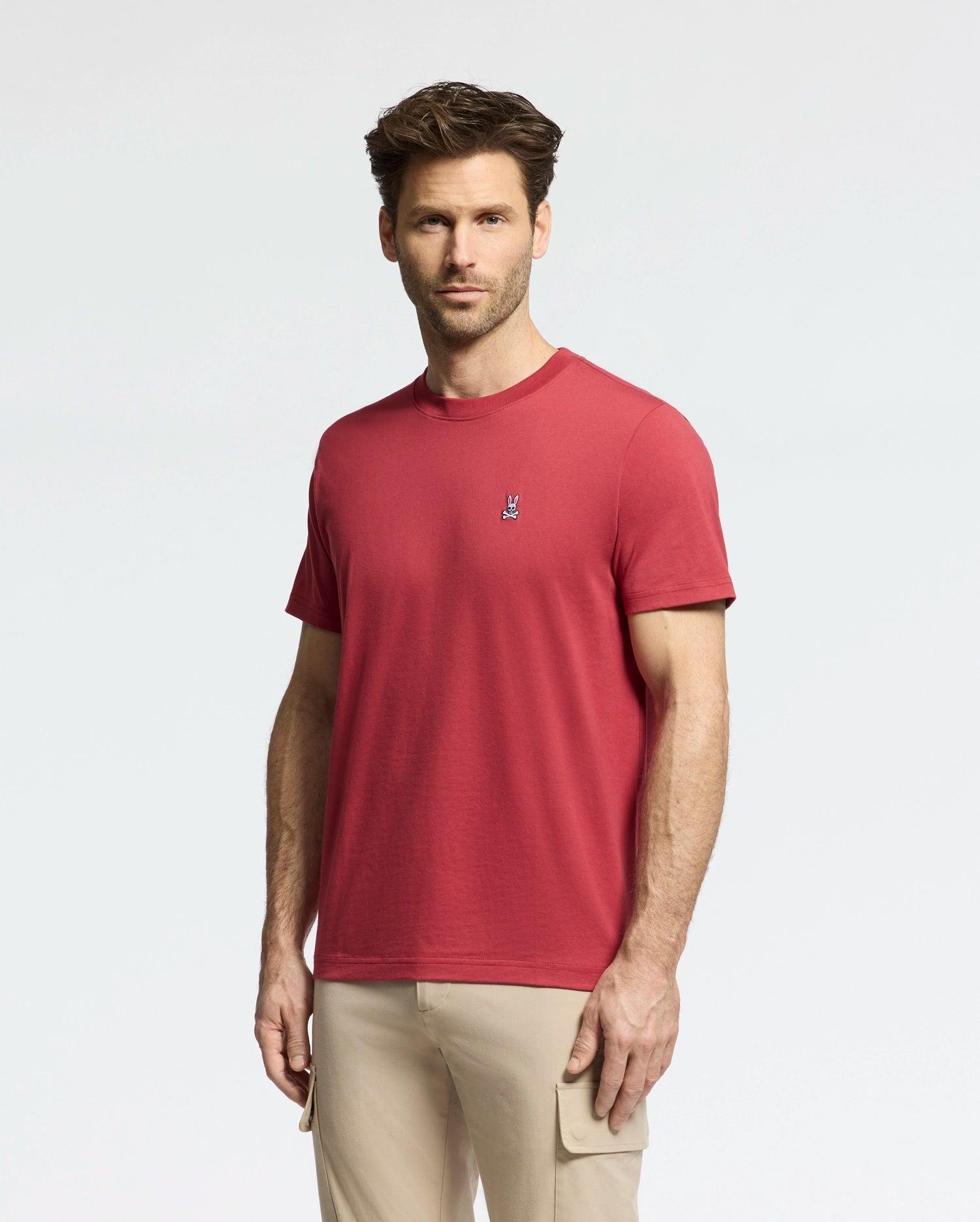 MENS CLASSIC CREW NECK TEE - B6U014F200 Product Image