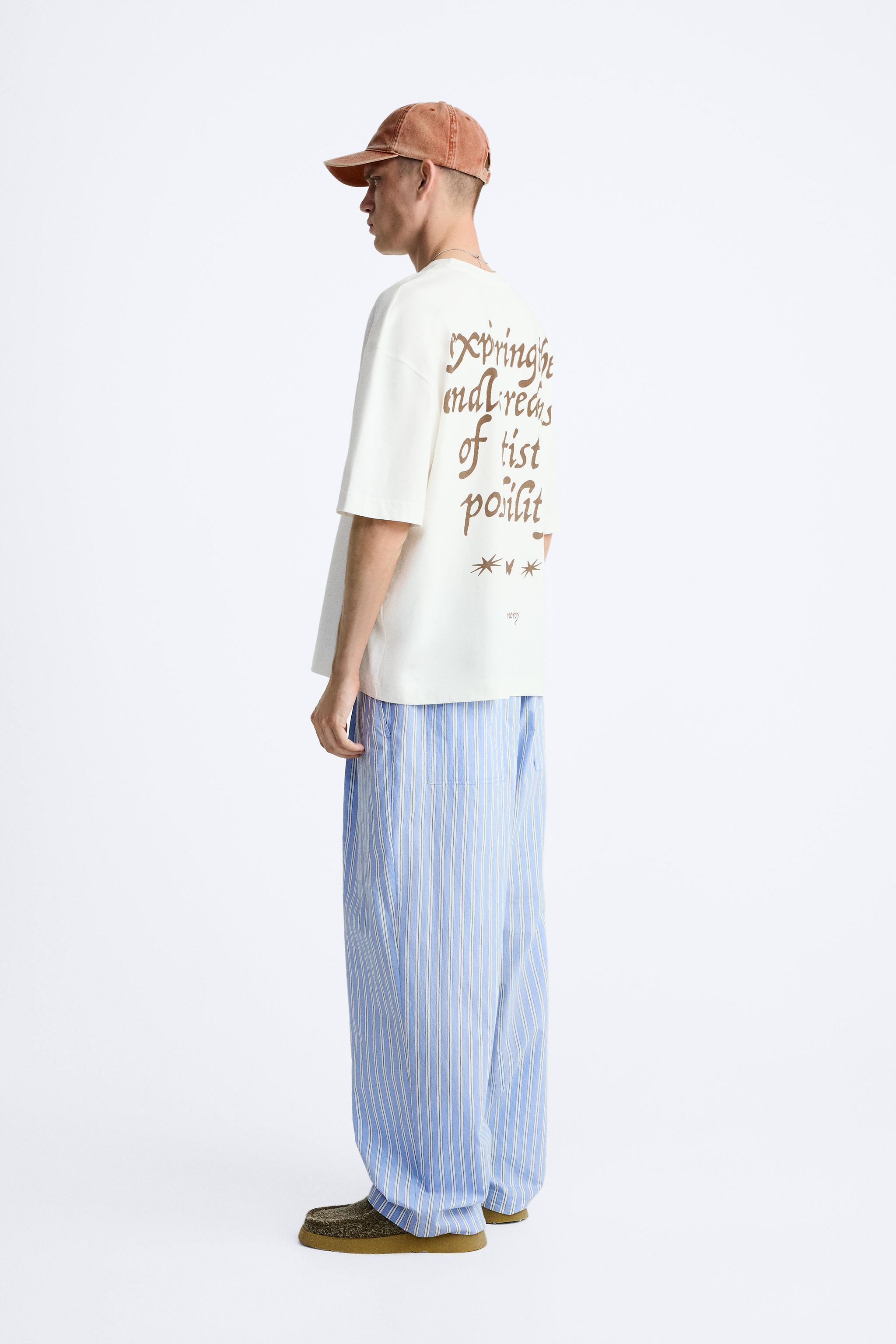 TEXT PRINT T-SHIRT Product Image
