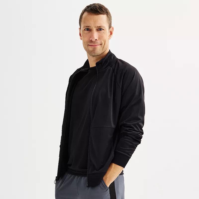 Men's Tek Gear® Adaptive Tricot Jacket, Size: XL, Mineral Black Product Image