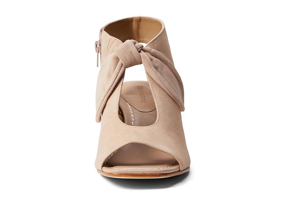 Lizzie Suede Knot Zip Sandals Product Image