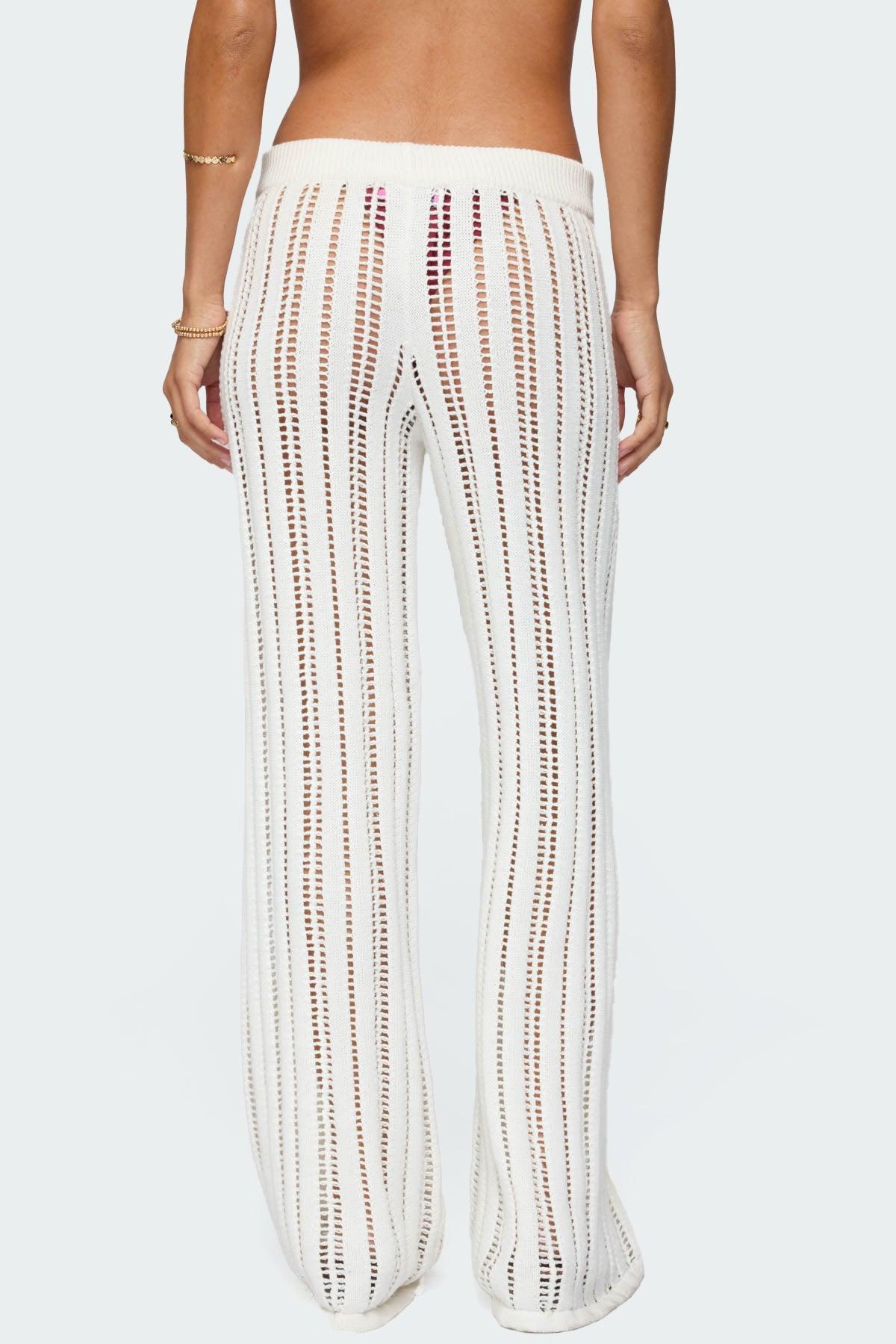 Echo Ladder Knit Pants Product Image