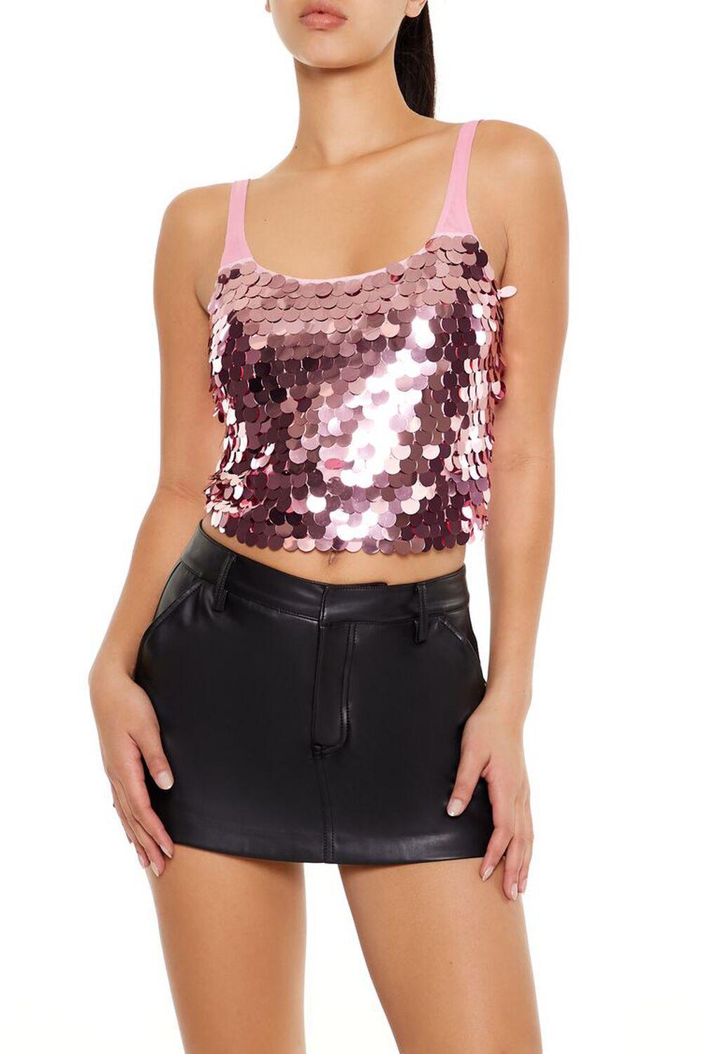 Sequin Crop Top | Forever 21 Product Image