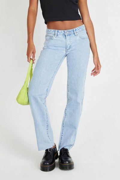 Abrand Jeans 99 Low Straight Jean Womens at Urban Outfitters Product Image