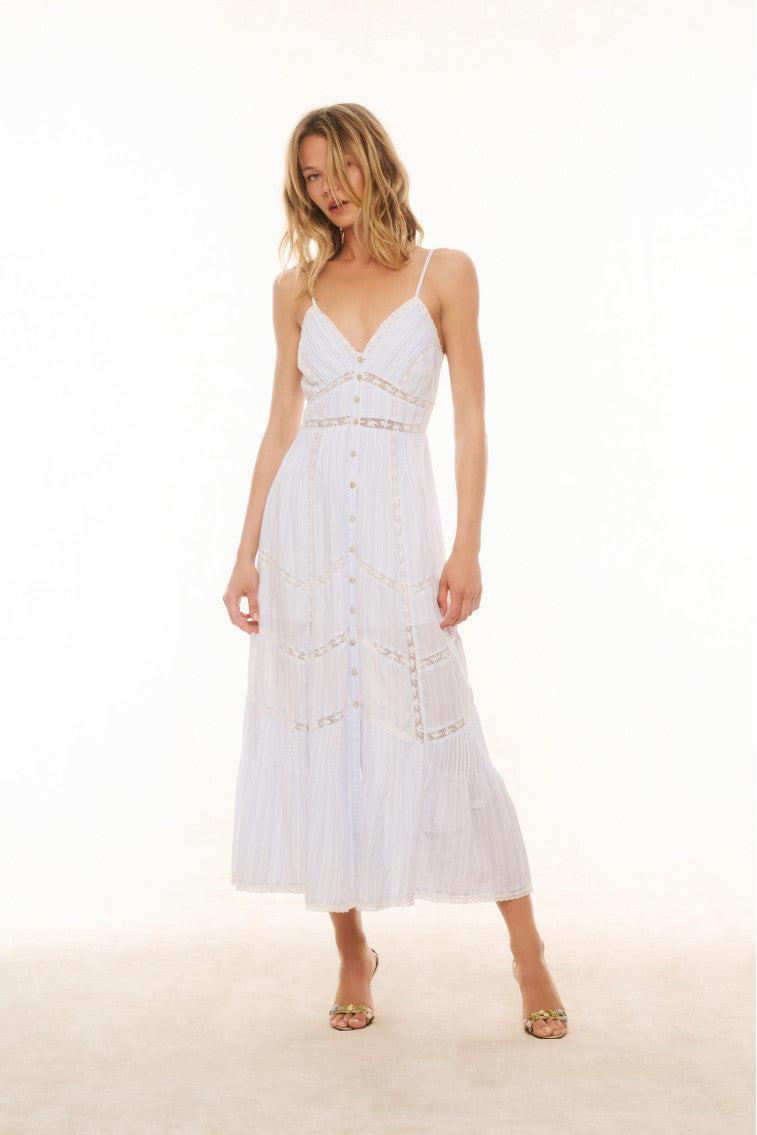 Esilda Cotton Midi Dress Product Image