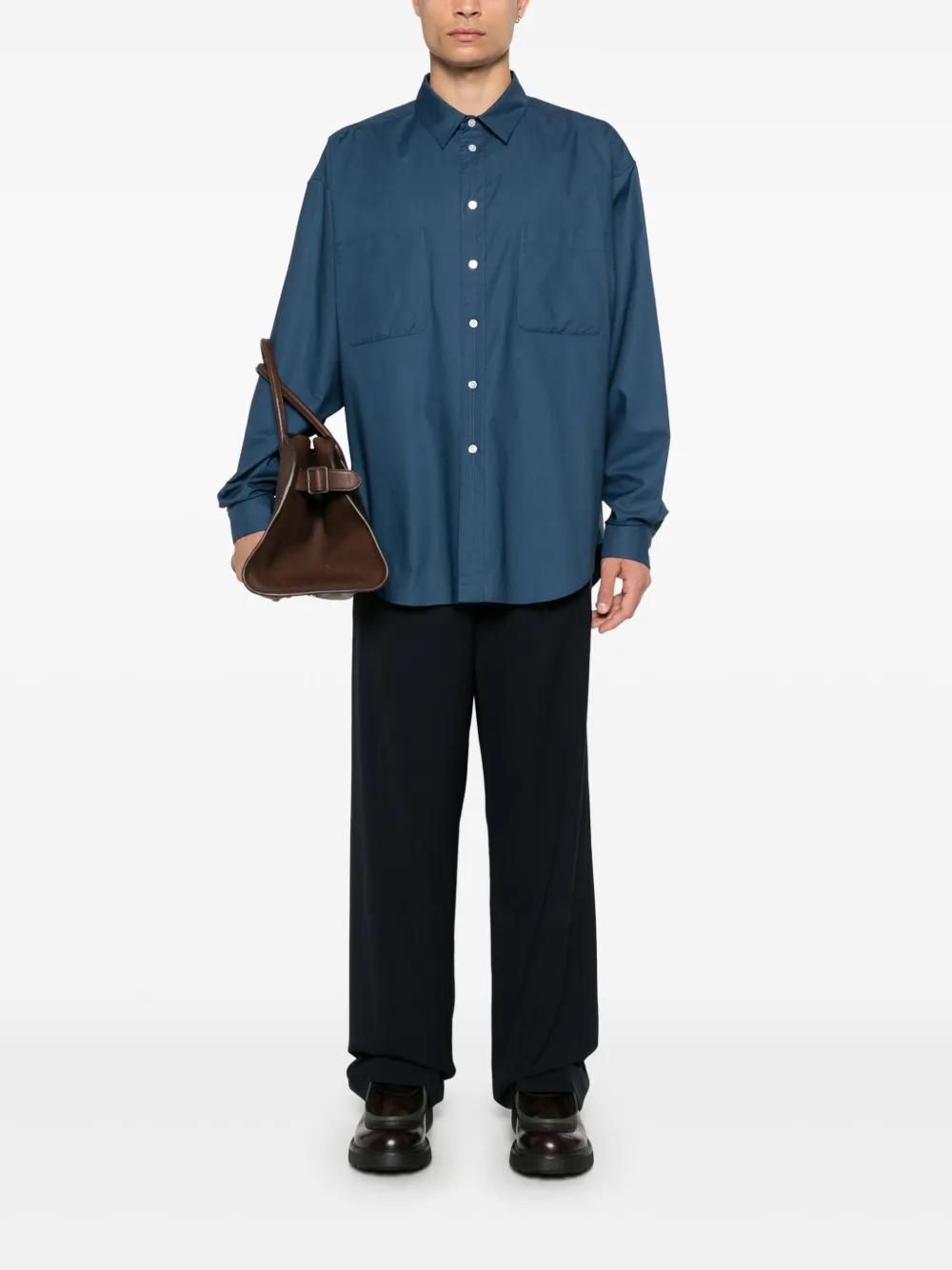 THE ROW Este Shirt In Blau Product Image
