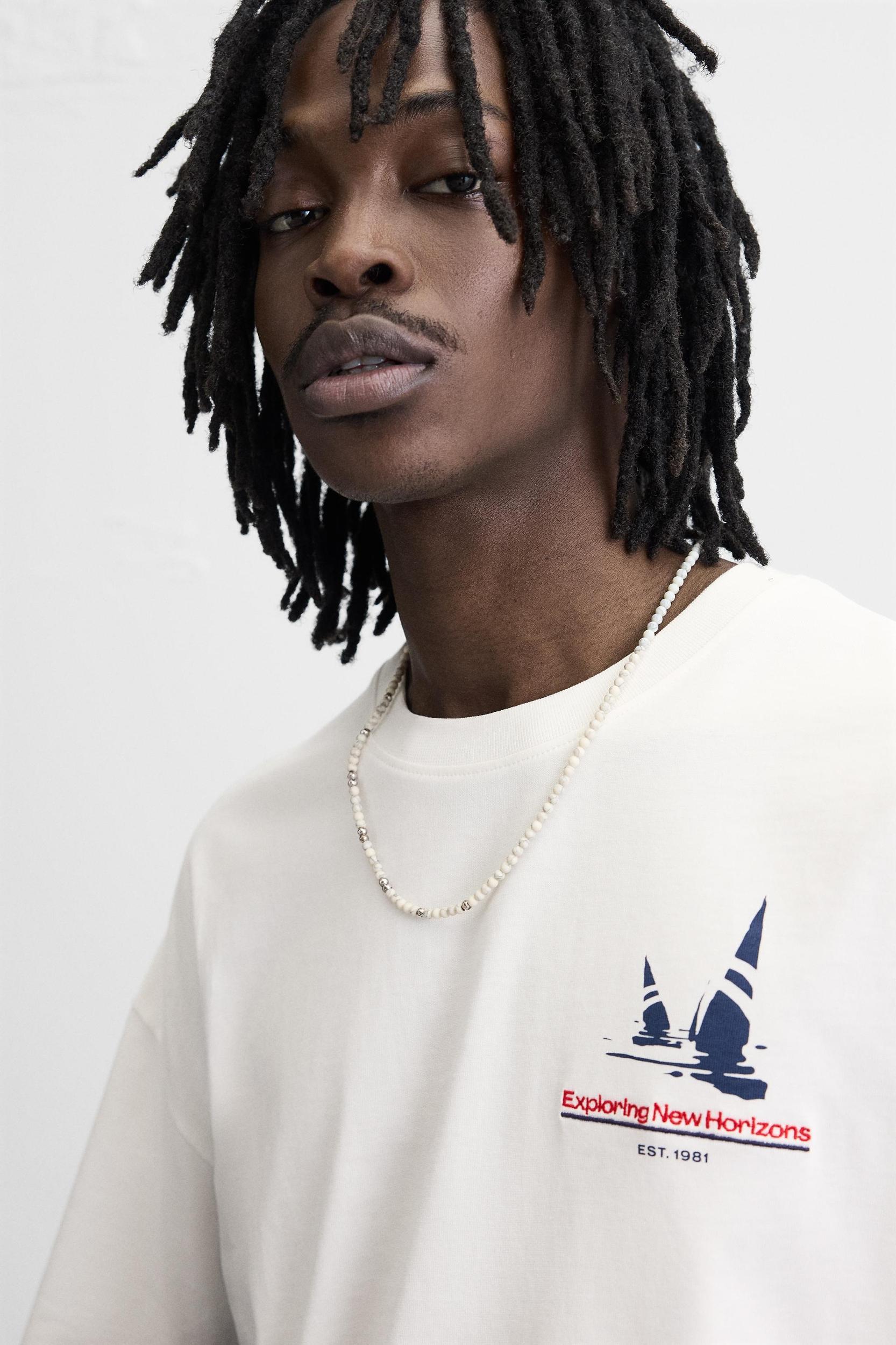 NAUTICAL PRINT T-SHIRT Product Image