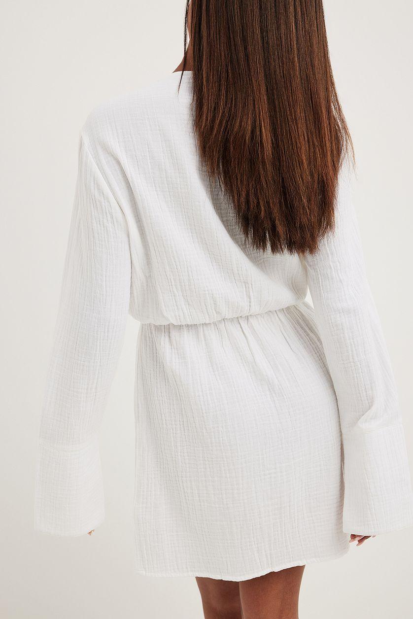 Twisted Front Shirt Dress Product Image