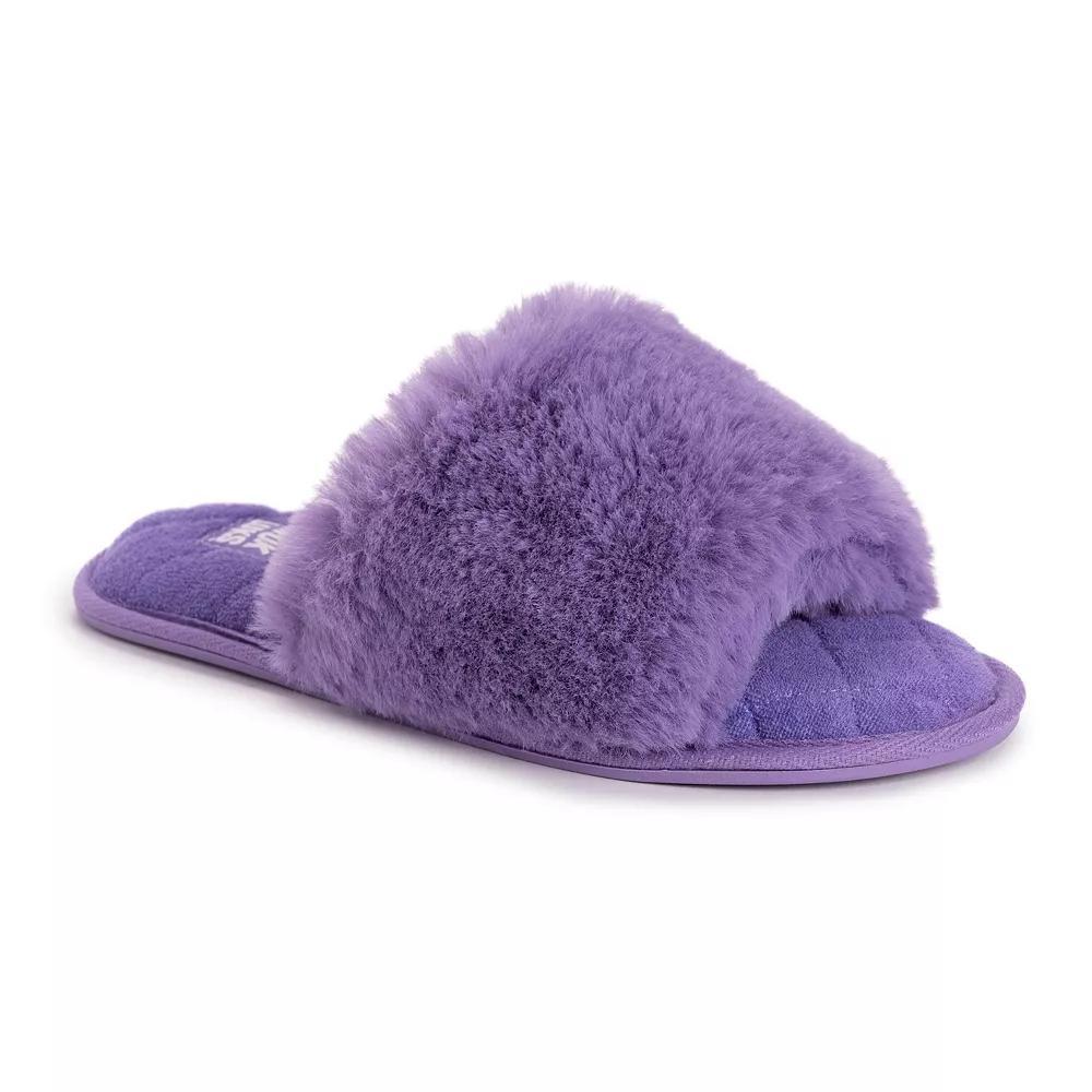 MUK LUKS Sariah Women's Slide Slippers, Size: XL, Purple Product Image