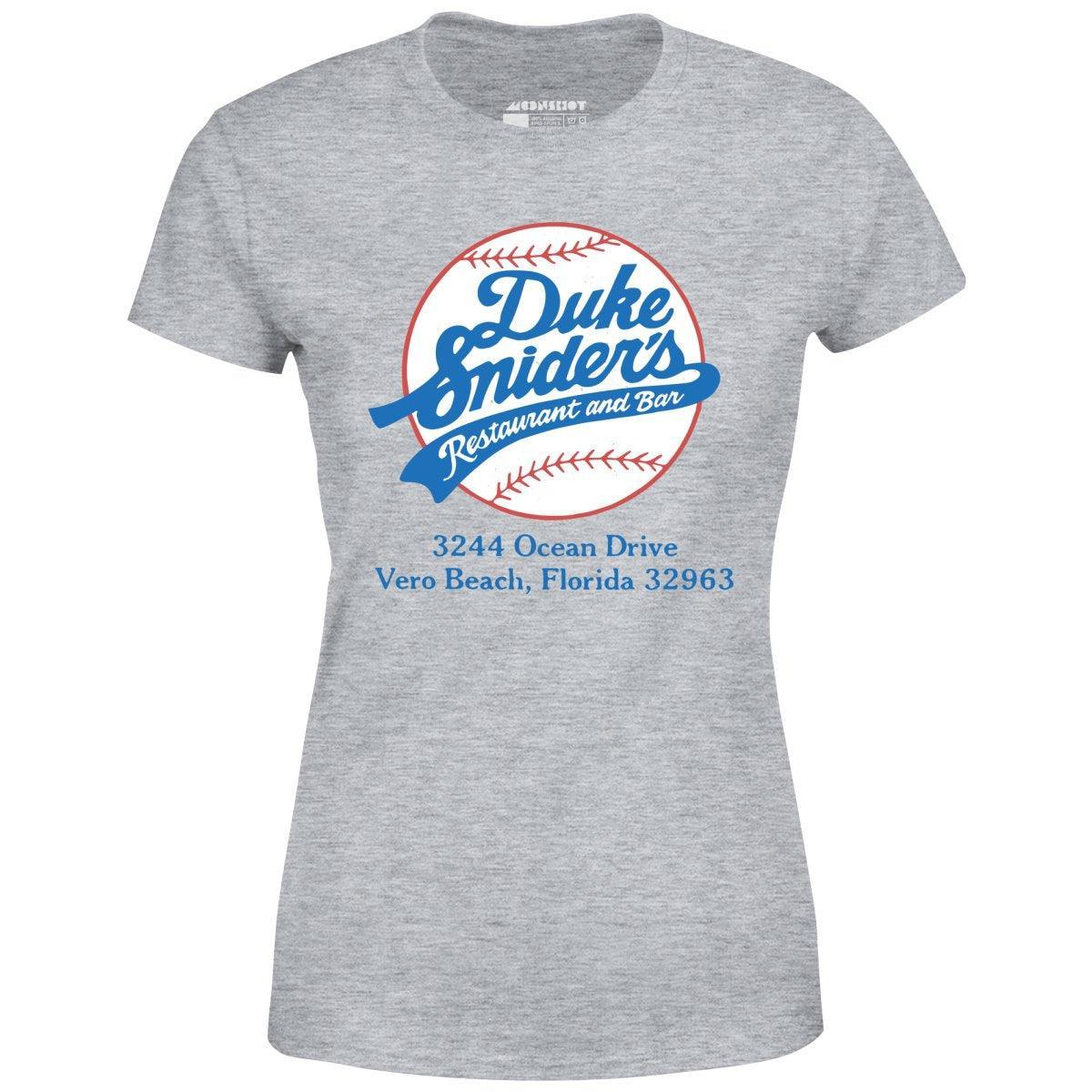 Duke Snider's - Vero Beach, FL - Vintage Restaurant - Women's T-Shirt Female Product Image