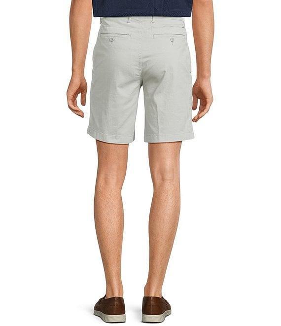 Roundtree & Yorke Casual Straight Fit Flat Front Tech Pocket Printed 9#double; Inseam Shorts Product Image