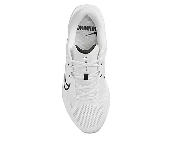 Nike Quest 6 Mens Road Running Shoes White Black White Product Image