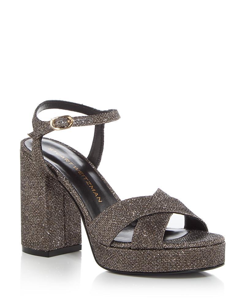 Stuart Weitzman Womens Dayna Crisscross Platform Sandals Product Image