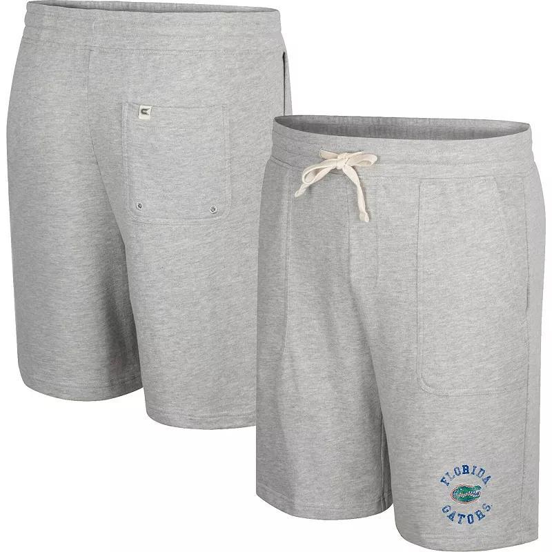 Men's Colosseum Heather Gray Alabama Crimson Tide Love To Hear This Terry Shorts, Size: Medium, Grey Product Image
