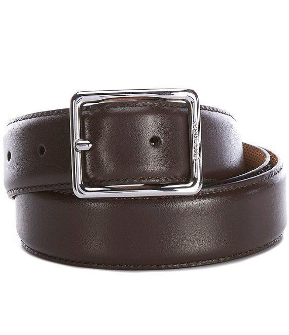 Cole Haan Grand Golf Overlay Drop-Edge/Stitched Belt Product Image