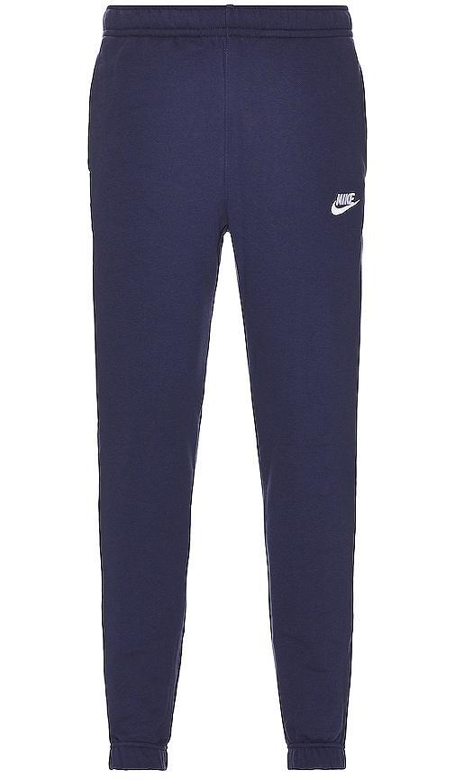 Men's Nike Club Fleece Pants, Size: Medium, Black Navy Product Image