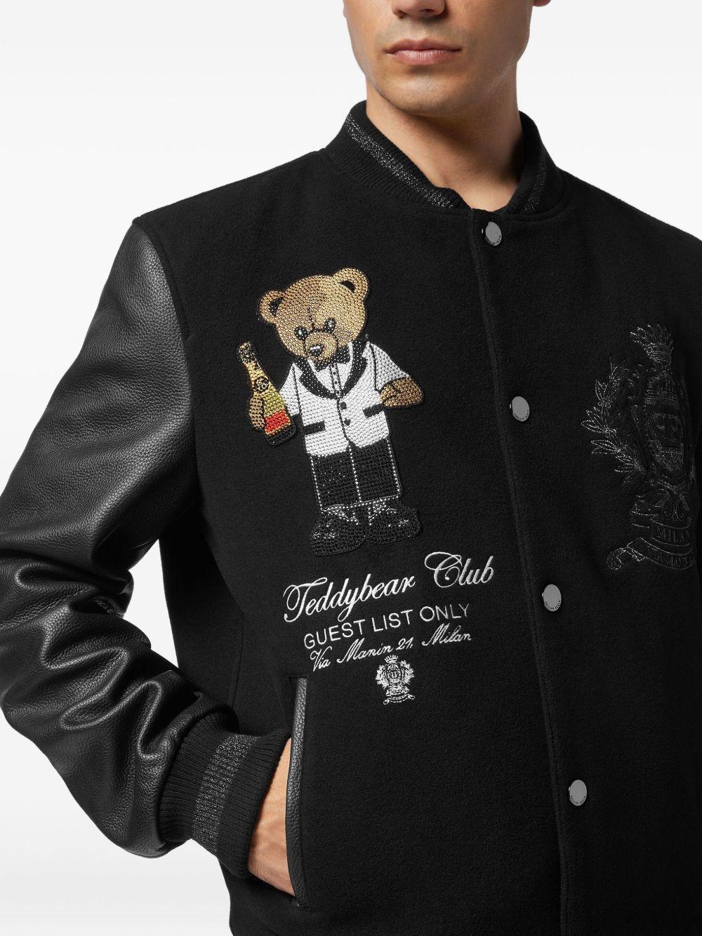 Teddy Stones embellished teddy bear jacket Product Image