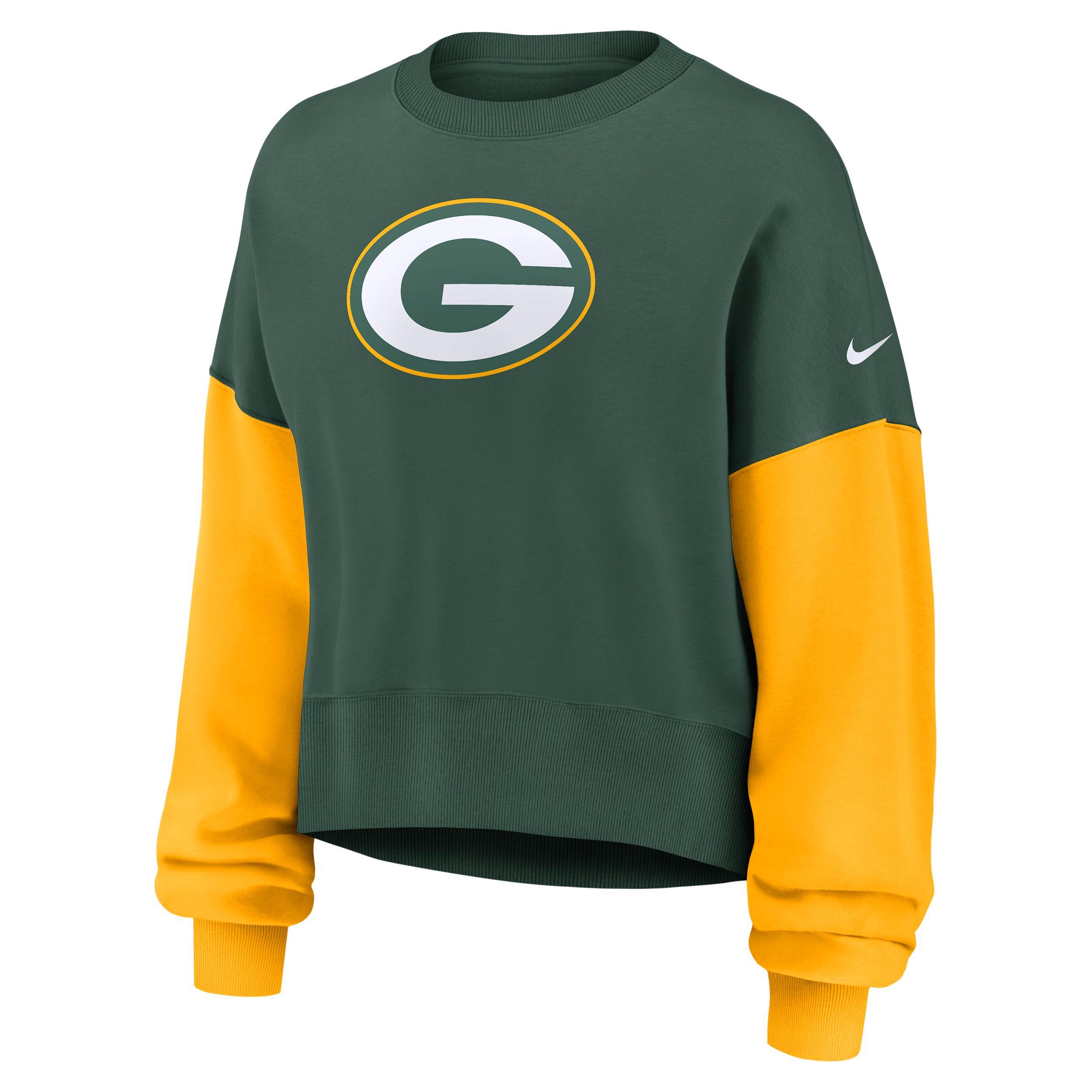Green Bay Packers Nike Women's NFL Pullover Crew Product Image