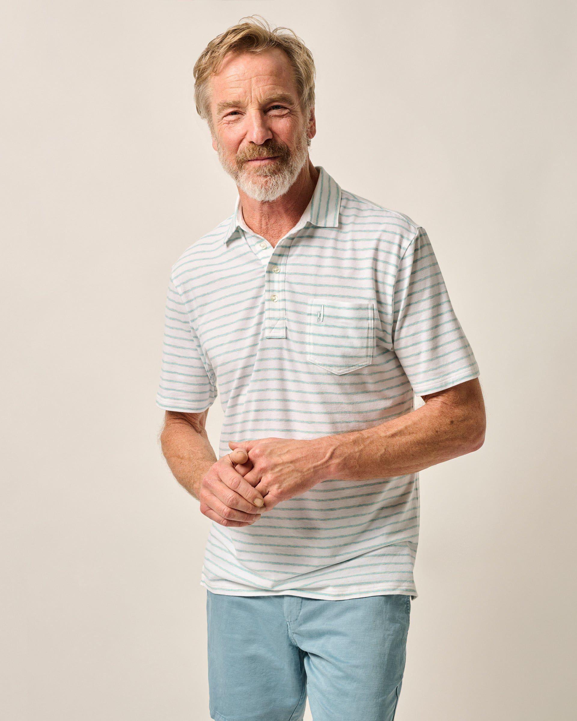The Matthis Stripe Original Polo Male Product Image