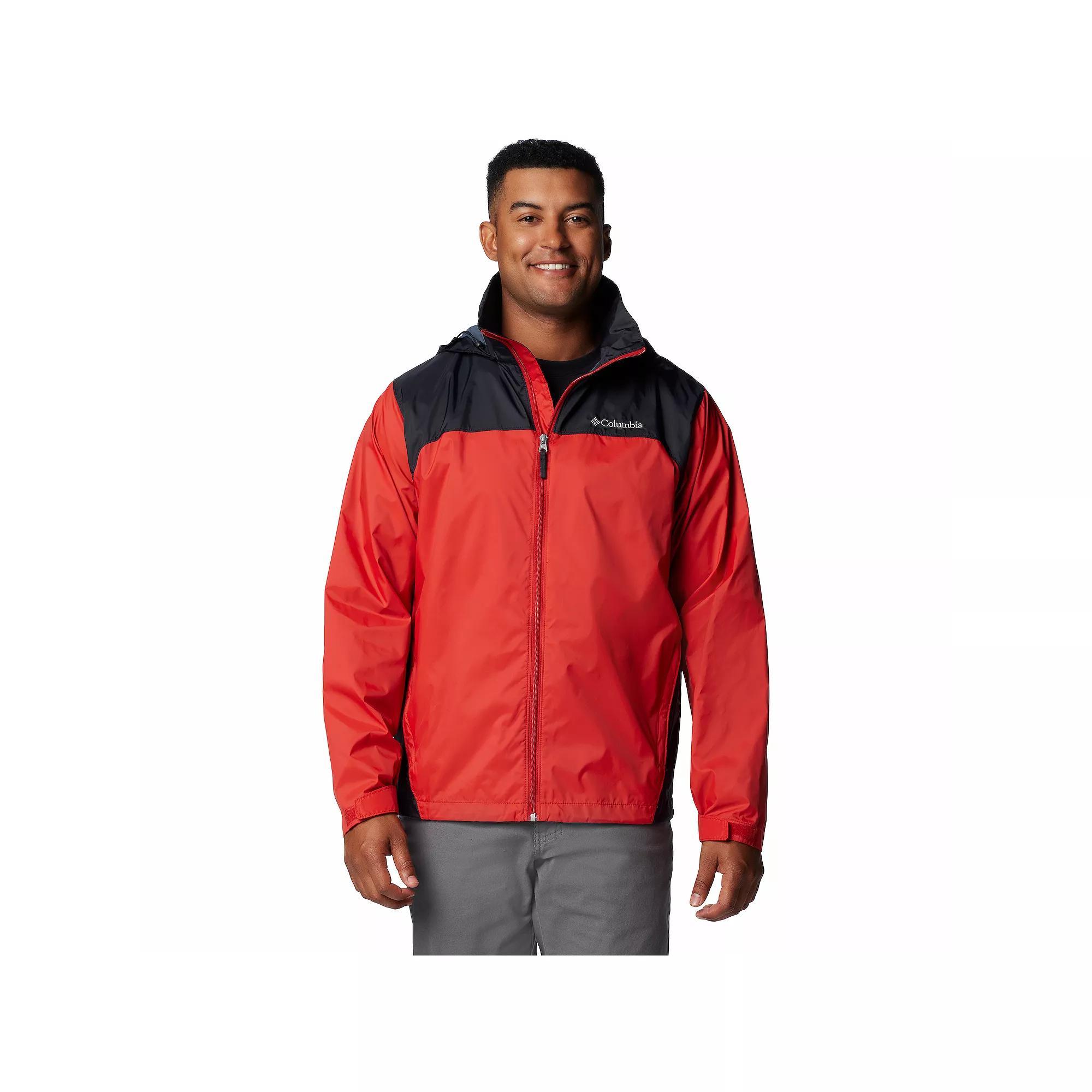 Big & Tall Columbia Glennaker LakeII Rain Jacket, Men's, Size: 4XL Tall, Delta Black Product Image