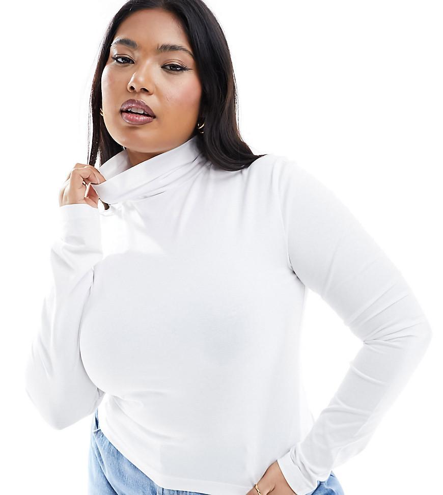 COLLUSION long sleeve roll neck top Product Image