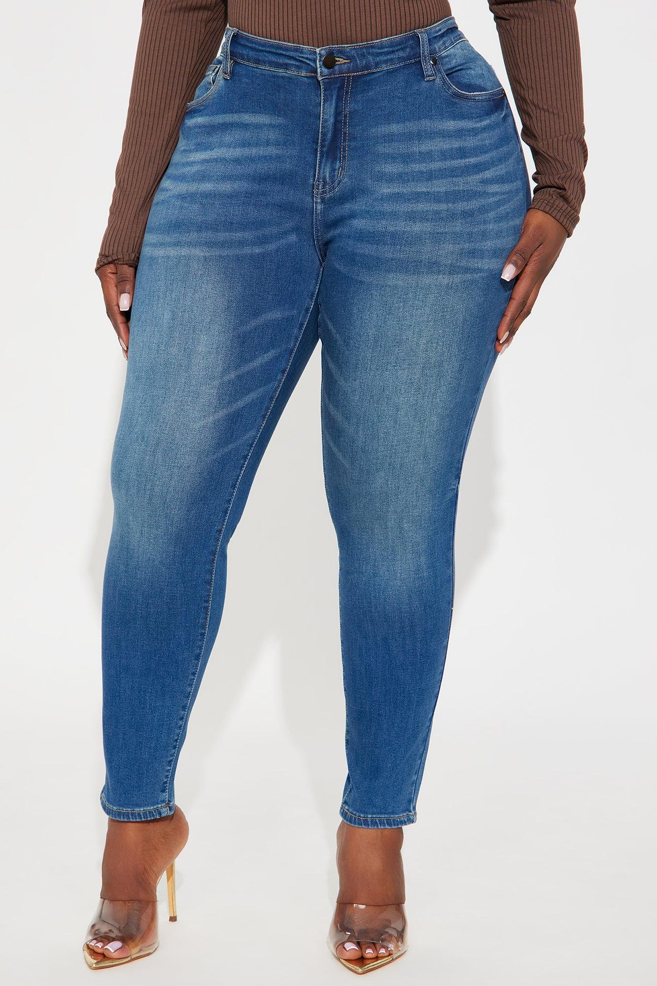 Unforgettable Fit Mid Rise Skinny Jeans - Vintage Wash Product Image