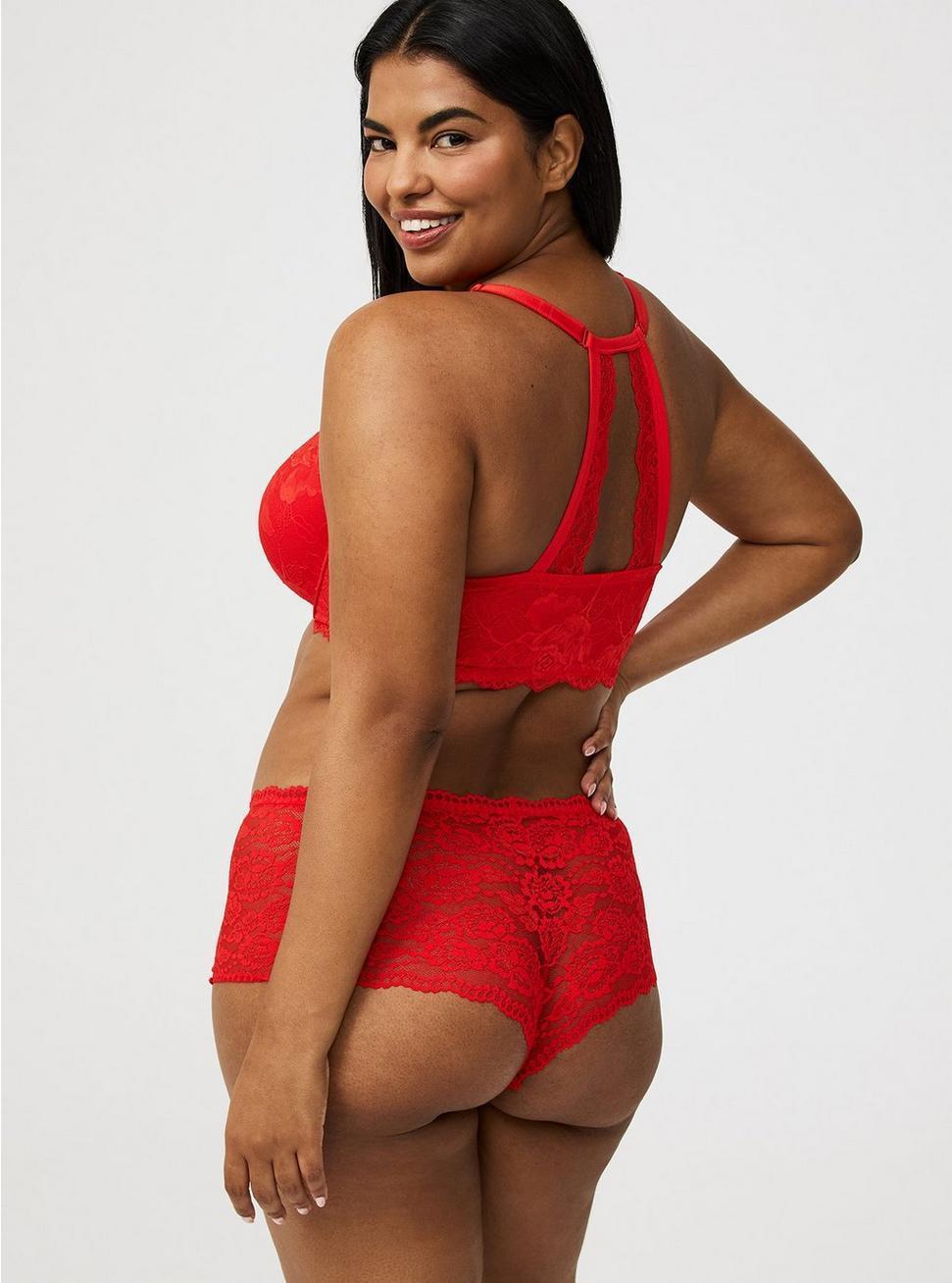 XO Plunge Push-Up Front-Close Bra Product Image