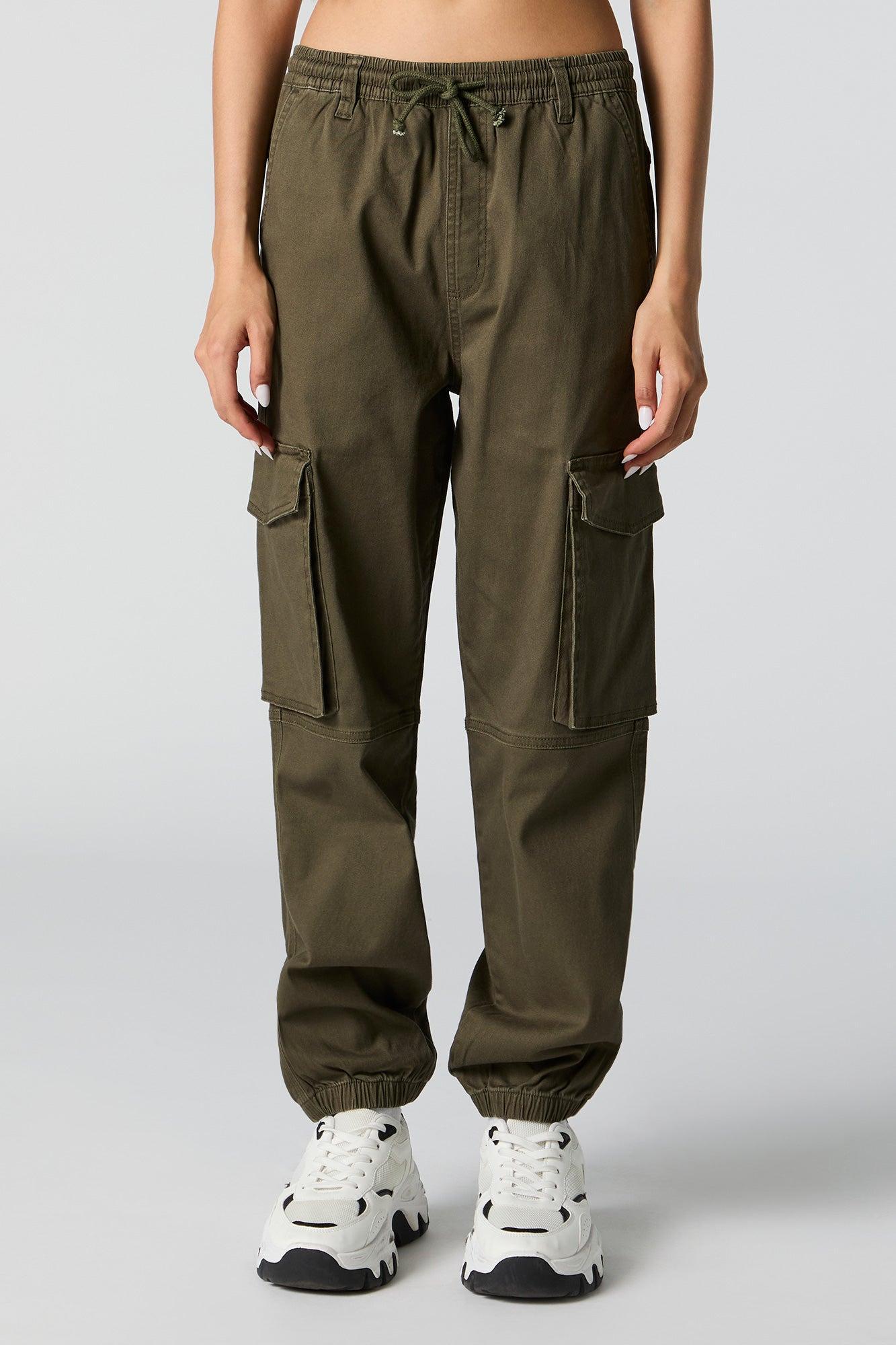 Drawstring Cargo Jogger Female Product Image