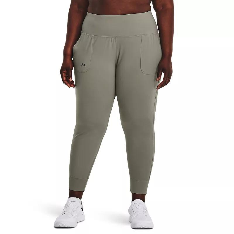 Plus Size Under Armour Motion Joggers, Women's, Size: 3XL, Black Product Image