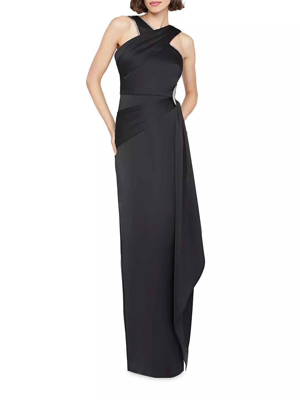 Womens Cressida Halter Column Gown Product Image