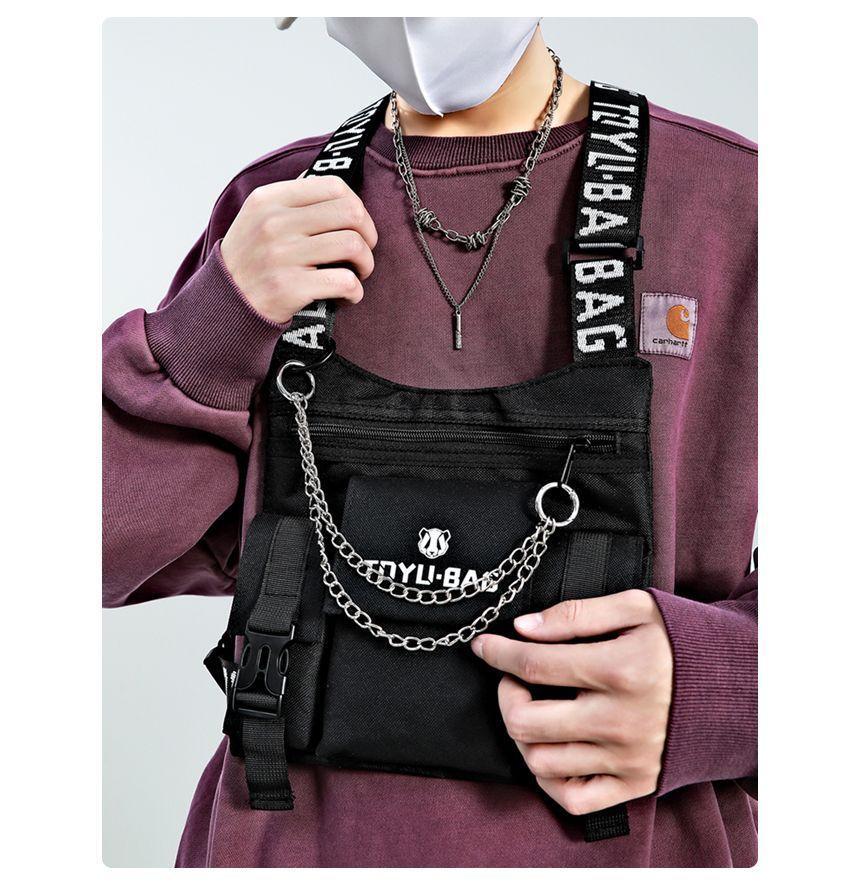 Snap Buckle Chest Rig Belt Bag Product Image