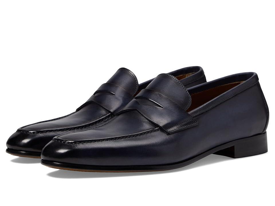 Ottone Leather Slide Bit Loafers Product Image