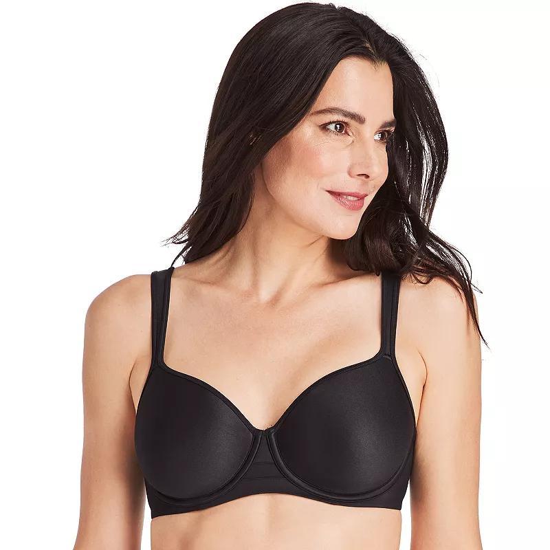 Bali One Smooth U Minimizer Underwire Full-Coverage Bra DF3490, Women's, Size: 42 Dd, Black Product Image