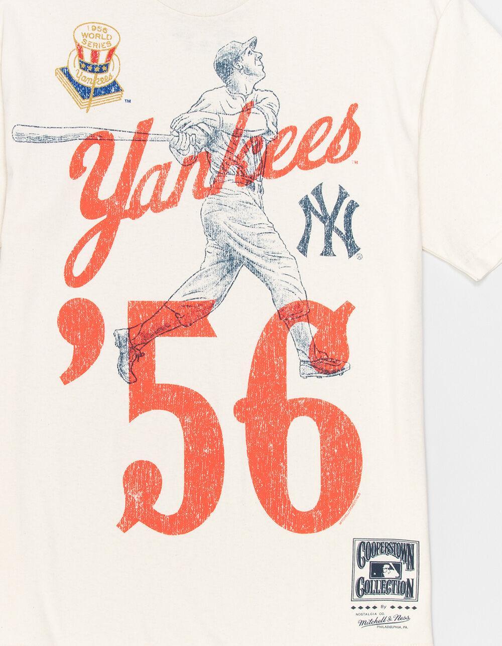 MITCHELL & NESS New York Yankees 1956 World Series Mens Tee - NATURAL Product Image